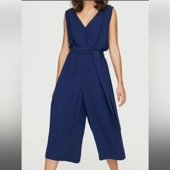 Babaton Maximillian Navy Blue Jumpsuit *Like New* - Picture 4 of 5